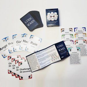 Lyric Wars: Musical Card Game For All Ages